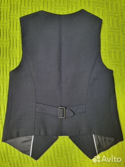 Жилетка школьная для мальчика синяя