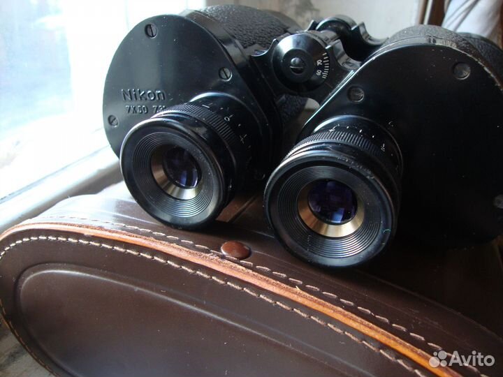 Бинокль военный 7х50 вмф Япония (Морская шкала)