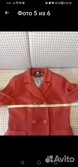 Пальто женское демисезонное 52