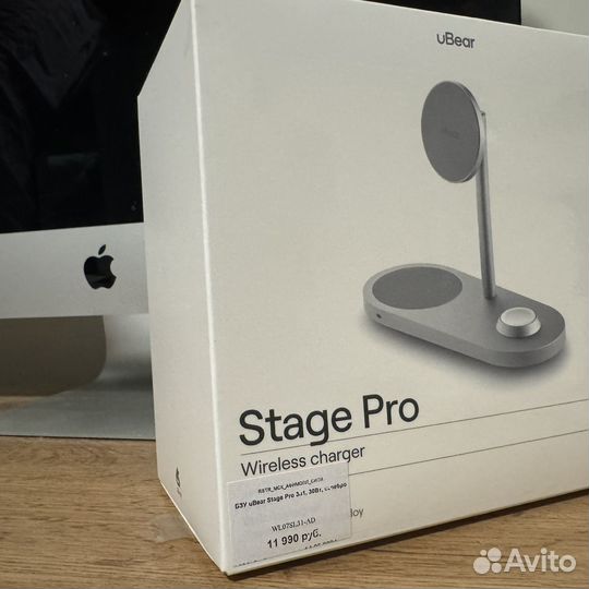 Ubear stage pro зарядка apple беспроводная