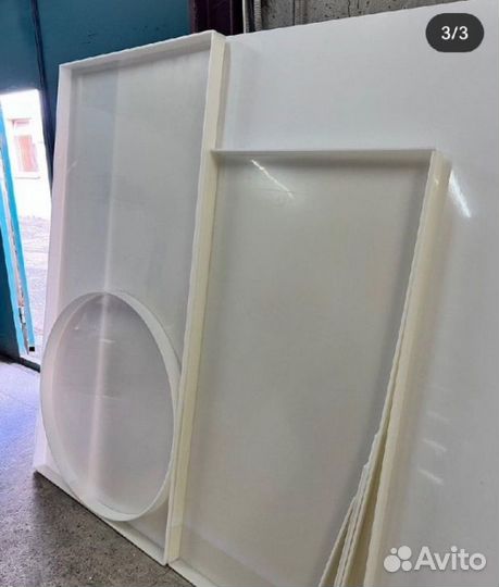 Круглая форма для заливки эпоксидной смолы