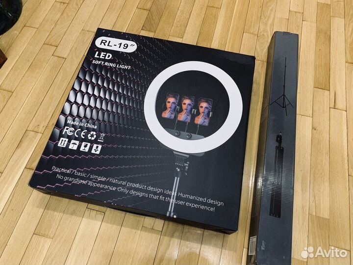 Кольцевая лампа rl 19 48 см