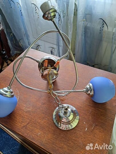 Люстра потолочная бу