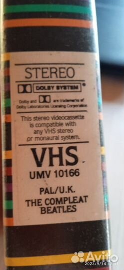 Видео фильм VHS The compleat Beatles 82 год