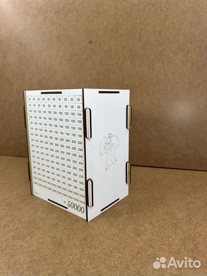 Копилка деревянная