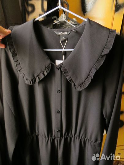 Черный комбинезон Monki