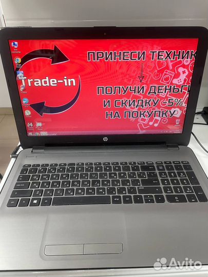 Ноутбук HP amd a8-7410 2.2ghz 6ram кгн65