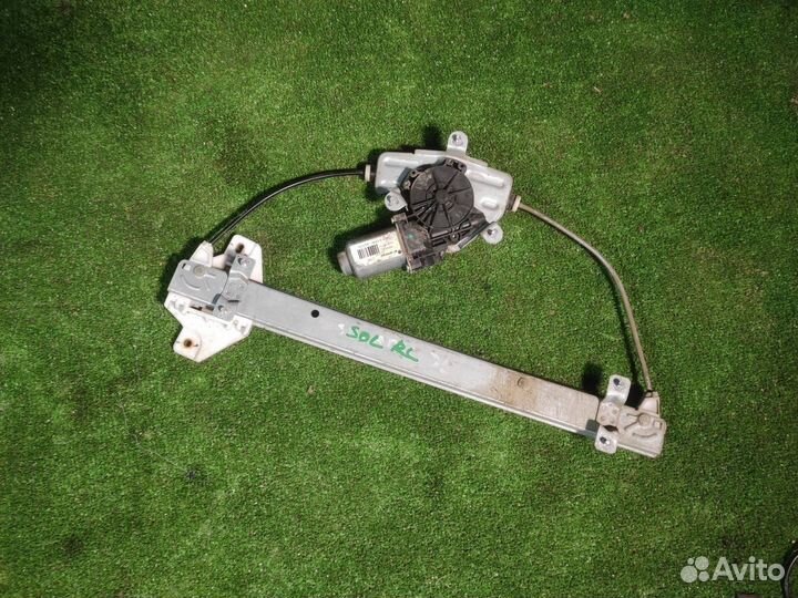 Стеклоподъемник задний левый Hyundai Solaris седан