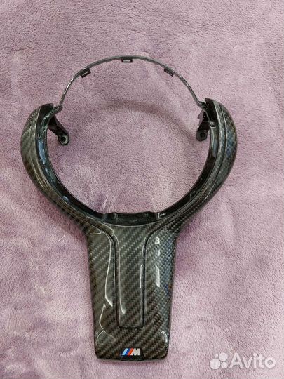 Карбон накладка на М руль