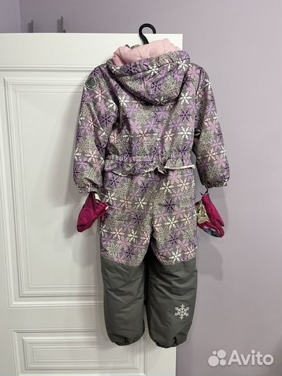 Зимний комбинезон для девочки 122