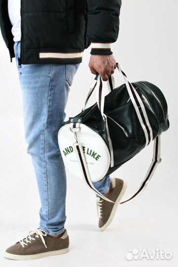 Спортивная сумка экокожа