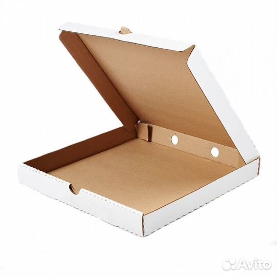 Картонный короб для пиццы 260х260х40 мм