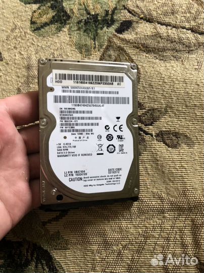 Жесткий диск SATA 2,5 500gb