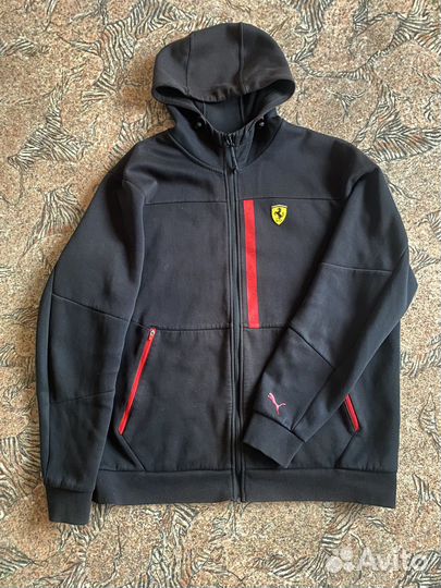 Зип худи Puma x Ferarri оригинал