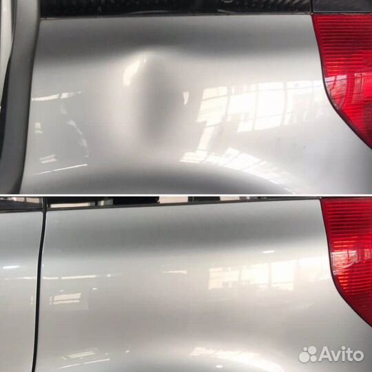 Удаление вмятин без покраски