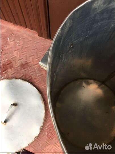 Бак 109 литров пищевая толстая нержавейка