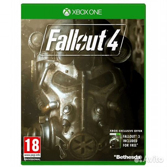 Fallout 4 + Fallout 3 Xbox One, английская версия