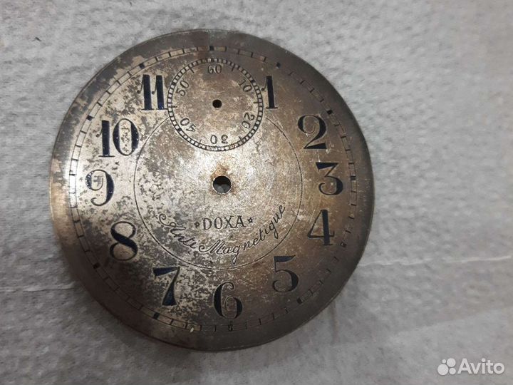 Серебряный циферблат