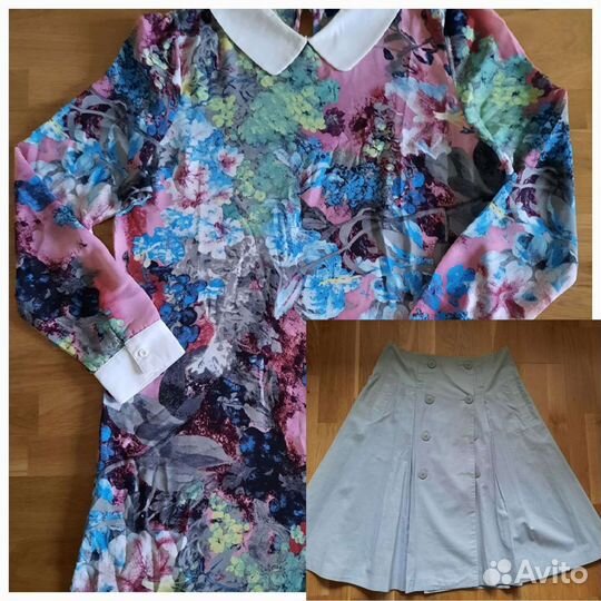 Юбка H&M, платье Anonyme Designer