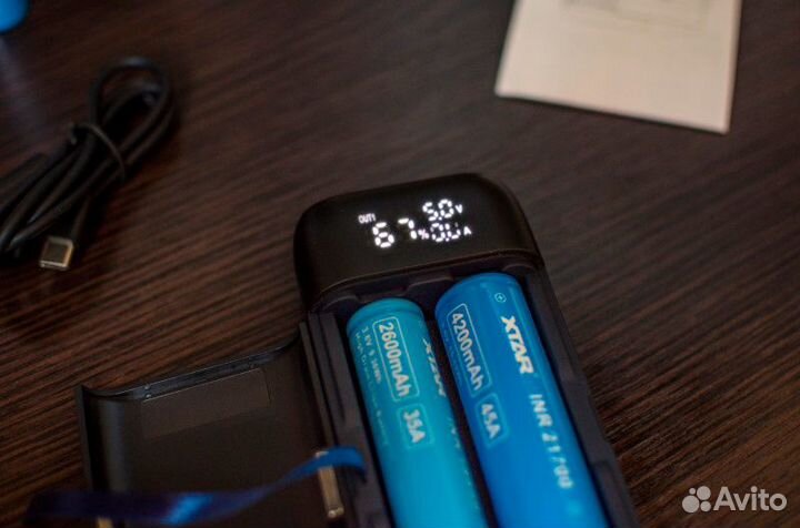 Powerbank зу Xtar PB2S (18650-21700 / PD3.0+QC3.0)