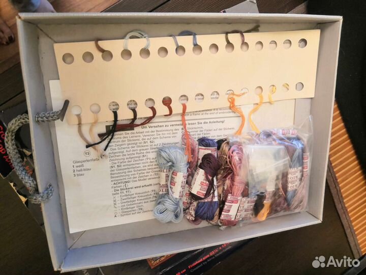 Схема для вышивания остатки от набора