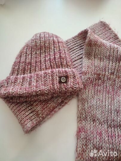 Комплект шапка, шарф
