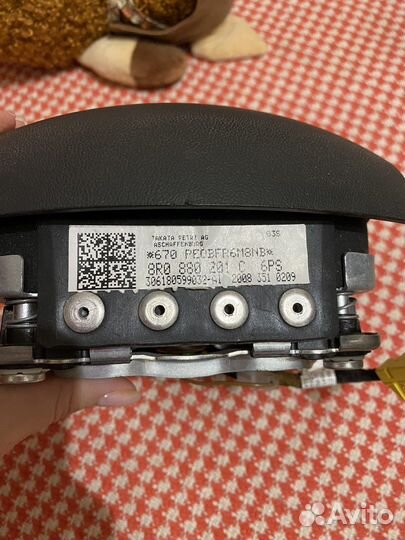 Подушка безопастности на Ауди Q5 (ку5)