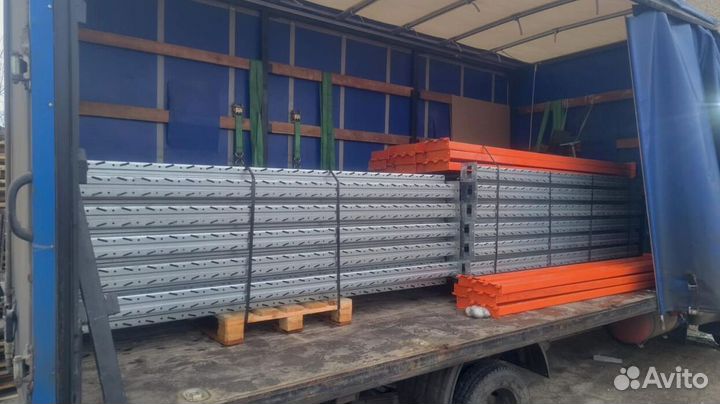 Стеллажи складские пск (Складской мир) Б/у # 3249