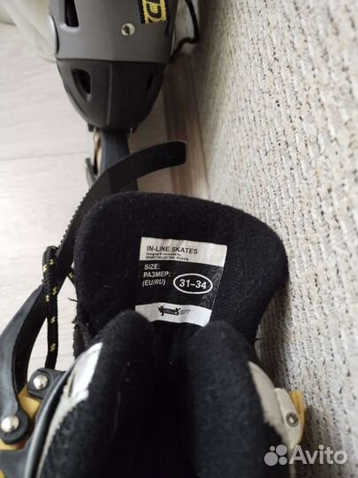 Роликовые коньки детские раздвижные