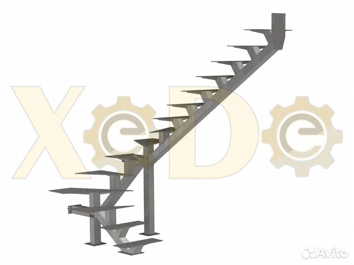 Проектирование лестниц. Чертежи, эскизы и проекты
