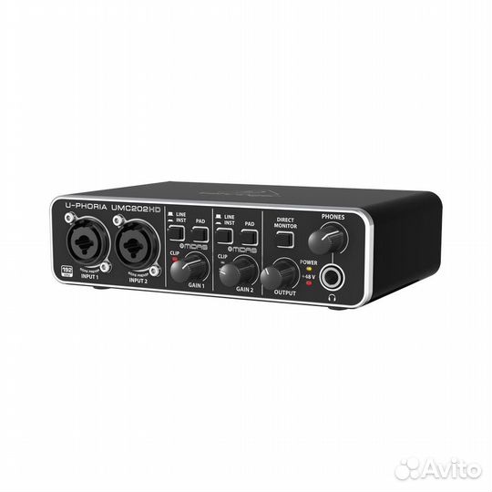 Behringer UMC202HD USB-аудиоинтерфейс