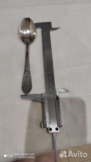 Мельхиоровые ложки СССР