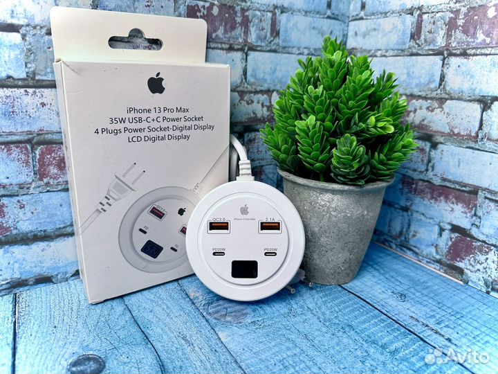 Зарядный блок 35W Apple для iPhone USB-C Дисплей