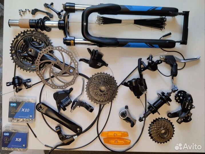 Велозапчасти Новые Вилки Переключат Манетки