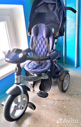 Детский велосипед коляска