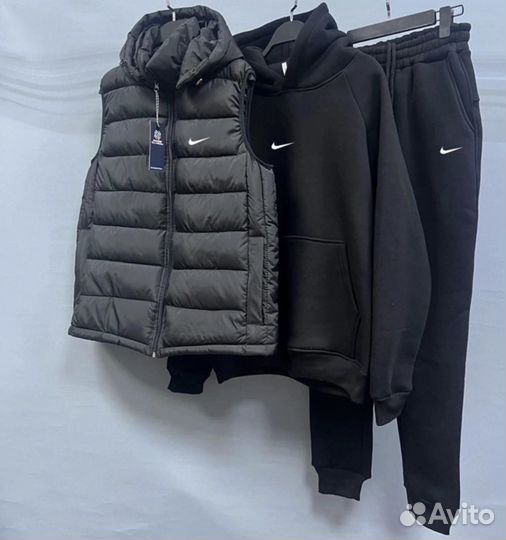 Флисовый костюм nike