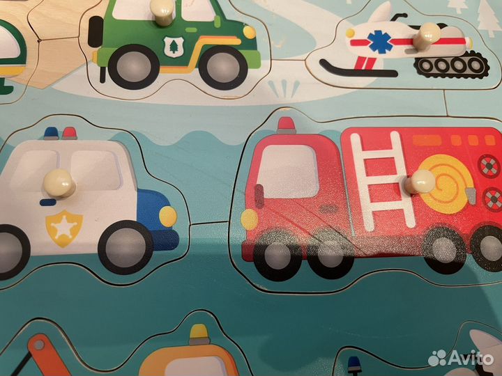 Вкладыши Транспорт Hape