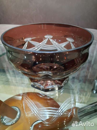 Хрустальная ваза, гдр, Германия