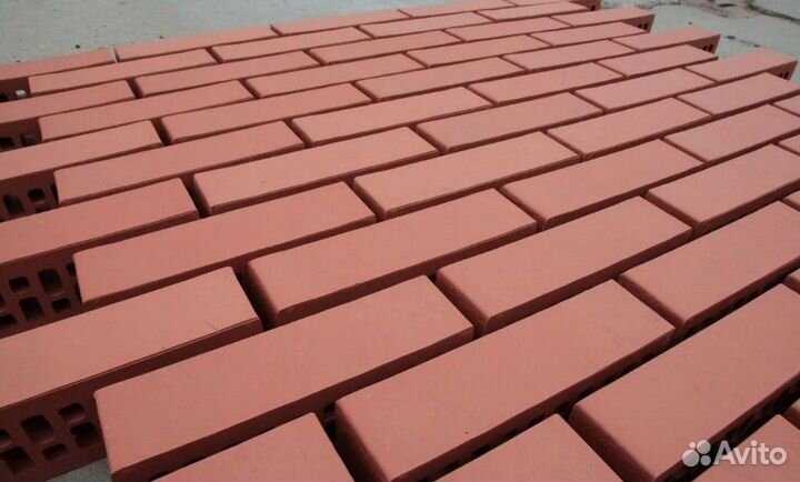 Кирпич лицевой Браер красный