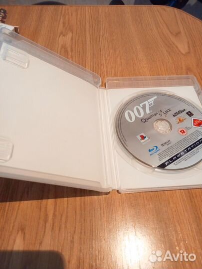 Диск с игрой PS3 quantum OF solace