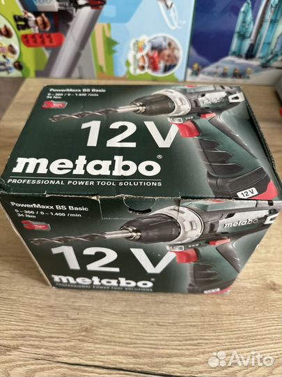 Metabo PowerMaxx BS 12 В, 2х2.0