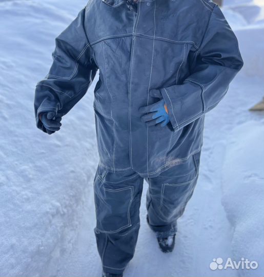 Сварочный костюм димесезонный кожаный