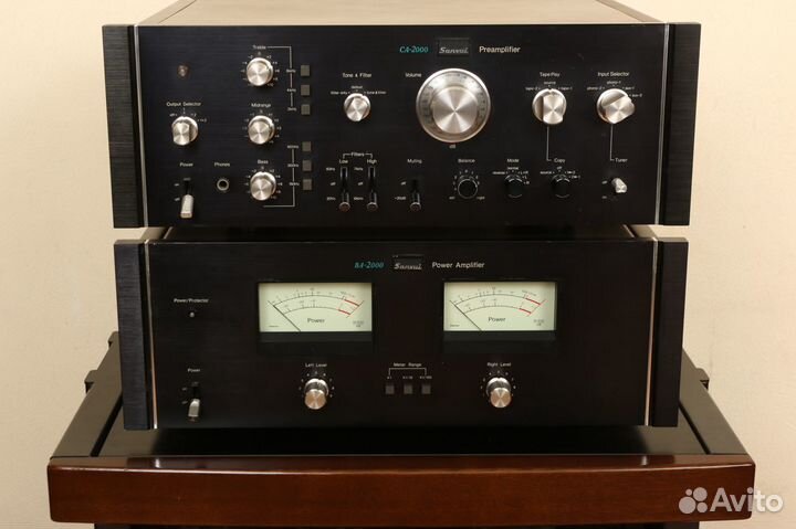 Усилители Sansui CA-2000+BA-2000