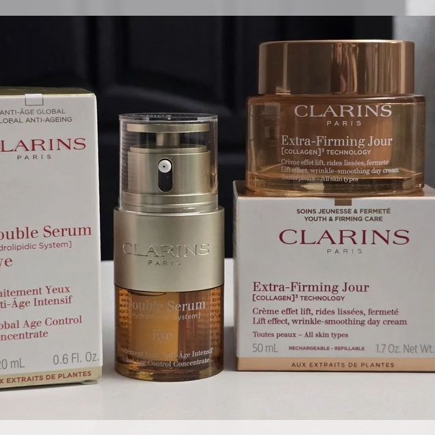 Clarins крем для лица и вокруг глаз оригинал