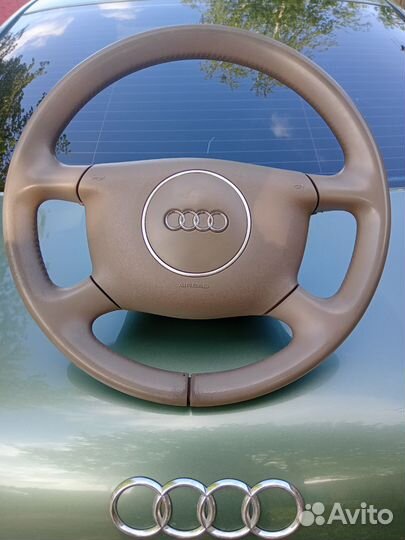Руль audi а6с5 в сборе с подушкой безопасности