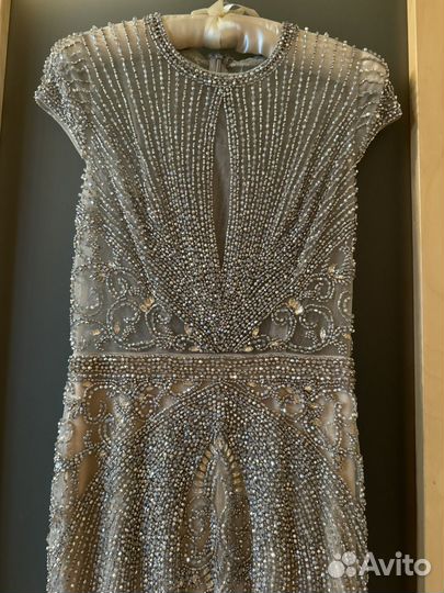 Шикарное Вечернее платье в пол 40 42