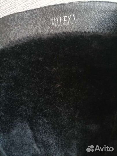 Сапоги ботфорты зимние