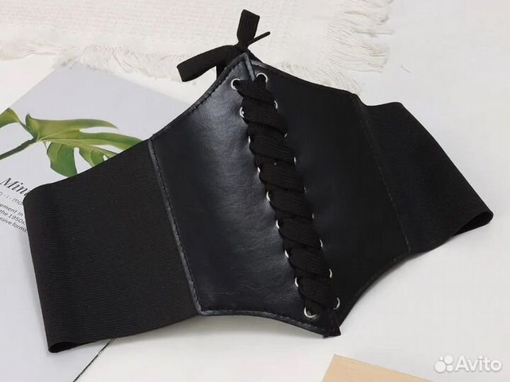 Корсет черный женский