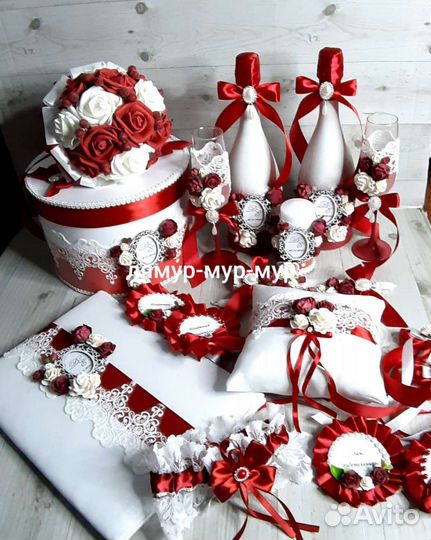 Свадебные бокалы и прочее