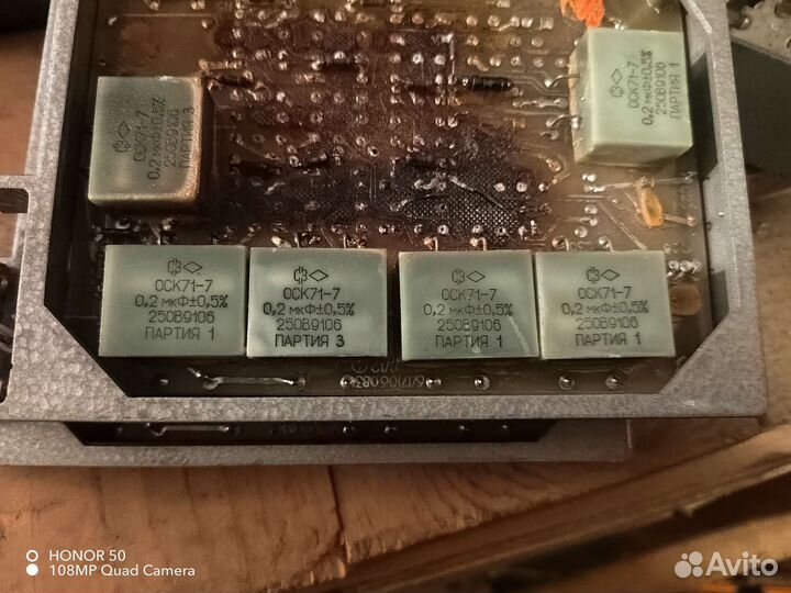 Радиодетали К73 15а. К71-4в